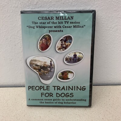 DVD Cesar Millan People Training for Dogs Basics Behavior NEW FACTORY SEALED