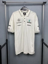Mercedes Benz Henri Lloyd Petronas Formula 1 Team Polo Shirt Size XL