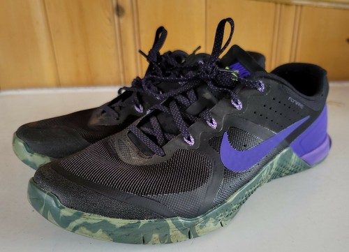 Nike Metcon 2 Flywire Black Purple Camo 