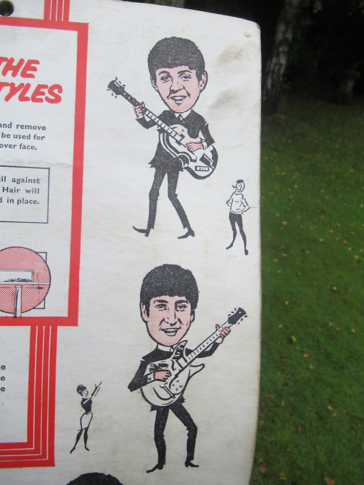 The Beatles Merit Hair Game J+L Randall NEMS England 1964 with Pen Ex eBay