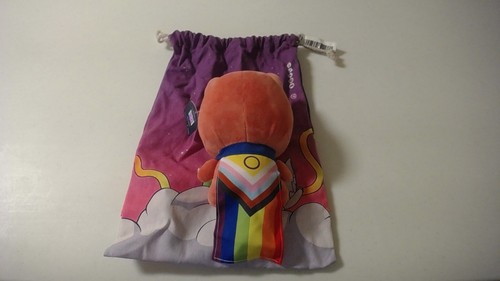 Evie Plush 2.0 Plush @evie_kinie Pride Instagram Furry Makeship Only 497 RARE! - Picture 2 of 3
