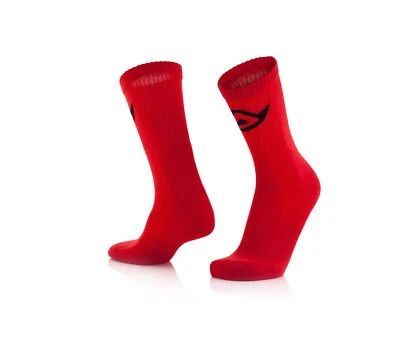 Acerbis Chaussettes Technique Moto Coton Rouge 0022491.110 - Photo 1/2