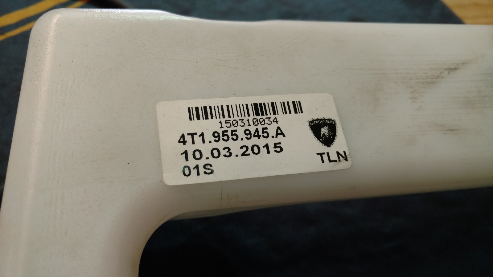 LAMBORGHINI HURACAN LP610 LP580 WATER RESERVOIR WASHER WATER TANK OEM 4T1955945A