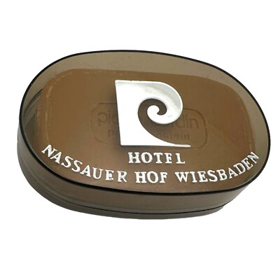 Pierre Cardin Paris Travel Soap w/ Case Nassauer Hof Wiesbaden Hotel 1.4 oz