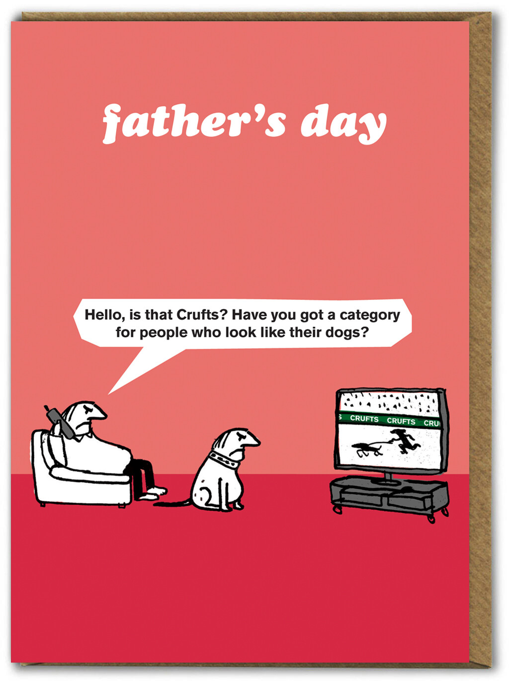 Modern Toss Cards Funny Hilarious Father's Day Humour Cheeky Cartoon Comedy Dad
