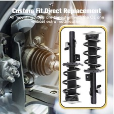 Front Shock Absorber Struts w/Magnetic fit Land Rover Range Rover Evoque 11-18