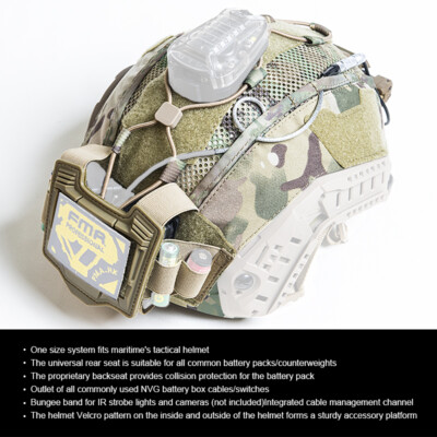Poche Multifonction FMA Tactical – Pour Casque, Batterie, Accessoires – Camo