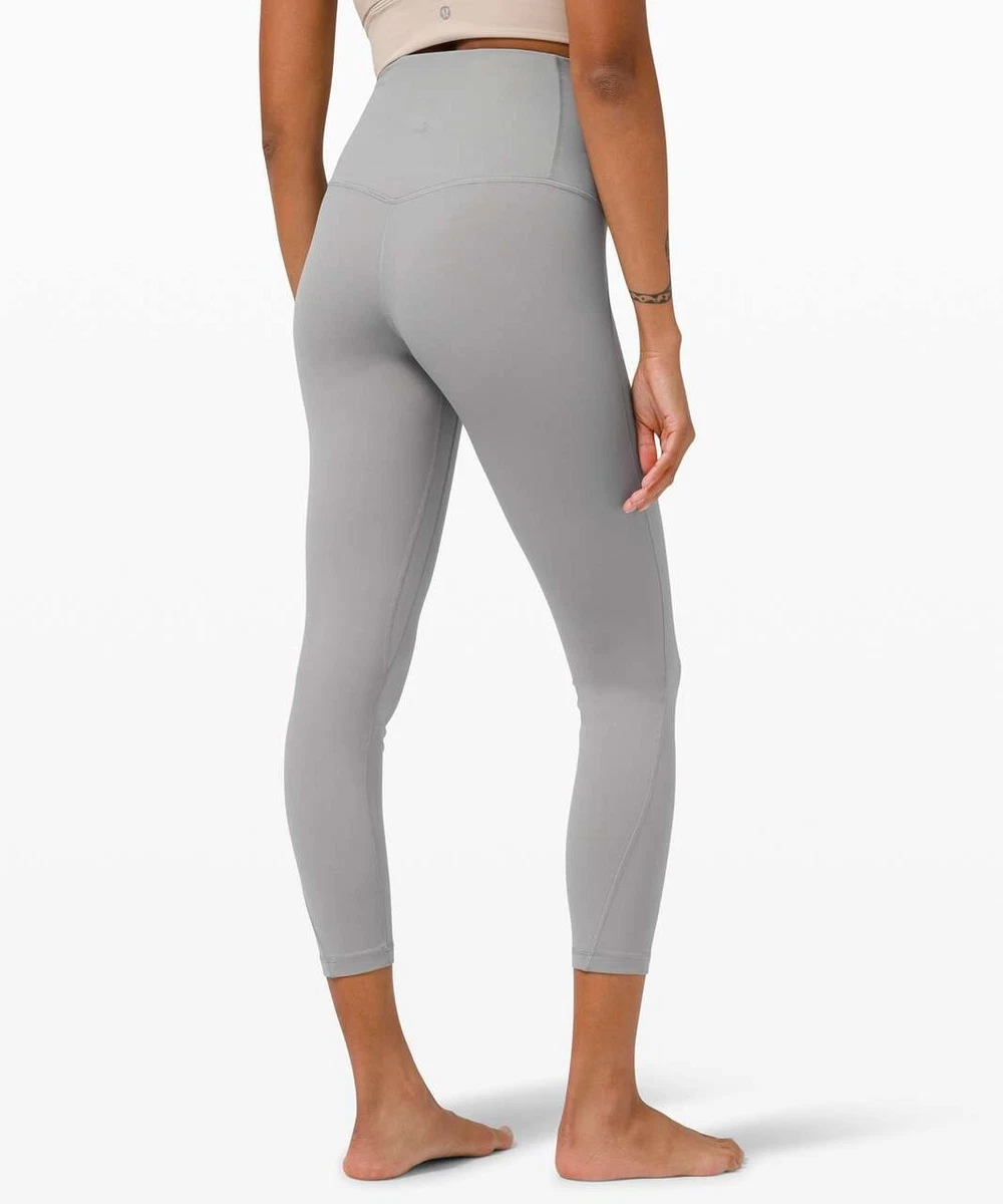 NWT Lululemon Women Unlimit HR Tight Legging 25 Size 6 Nulu Rhino Grey Gray