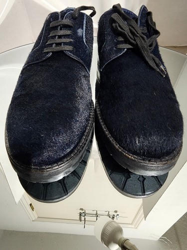 Louis Vuitton Leather Blue Derby Oxford Lace-Up Size 8 - Picture 10 of 13