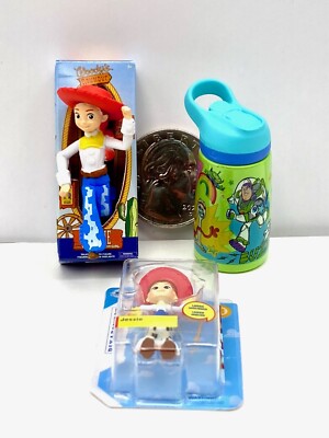 New Set of 3 Jessie Toy Story Disney Zuru Mini Brands Series 3 Figures & Bottle