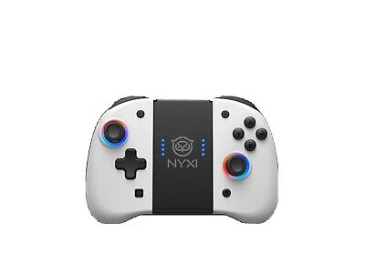 NYXI Hyperion Milk Style Meteor Light Wireless Joy-pad for Switch/Switch  OLED, Hyperion switch controller with RGB Lights, Programmable, 6-Axis  Gyro