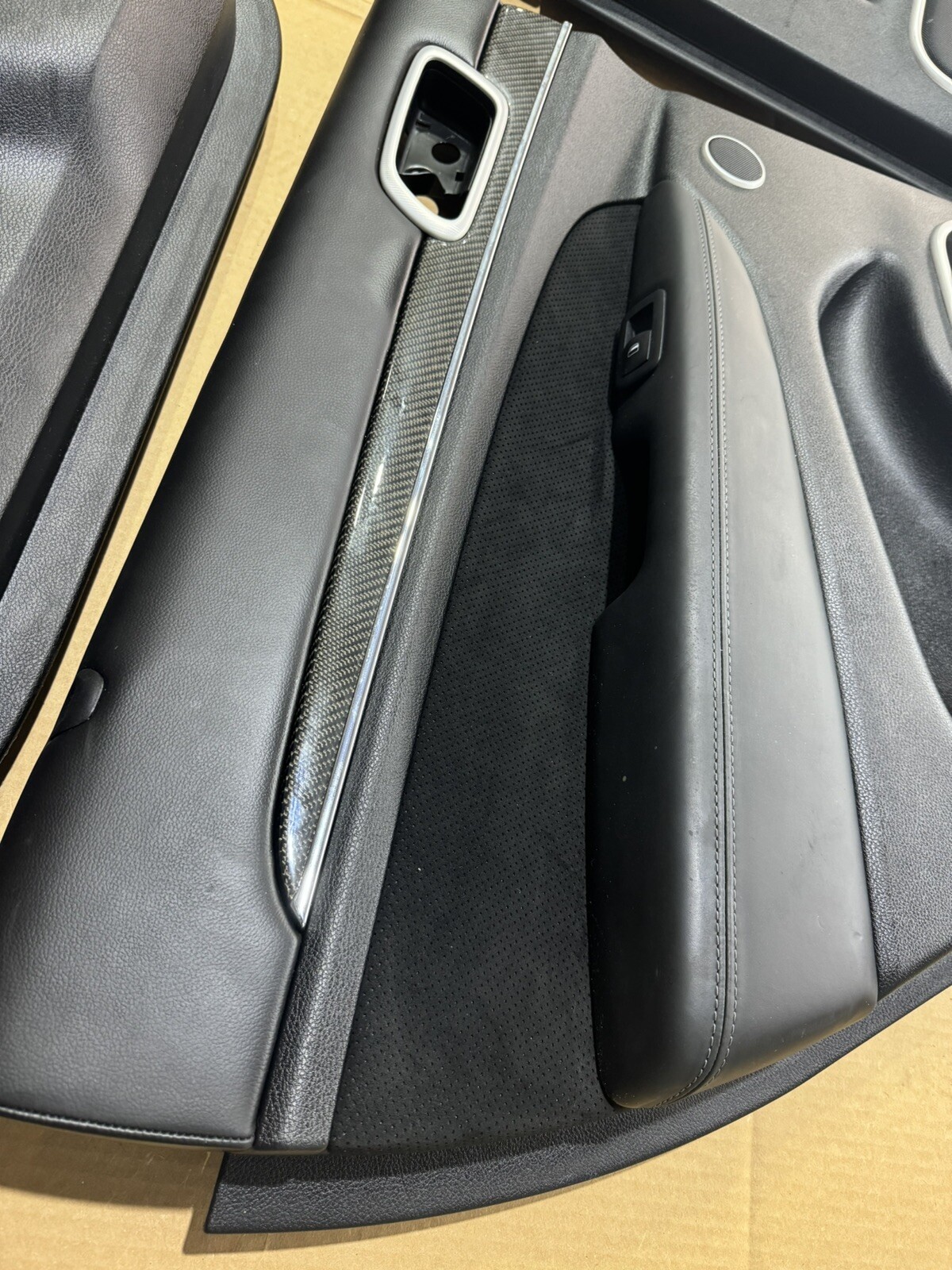 1123 Jeep Grand Cherokee SRT Carbon Fiber Black Door Panels Trackhawk