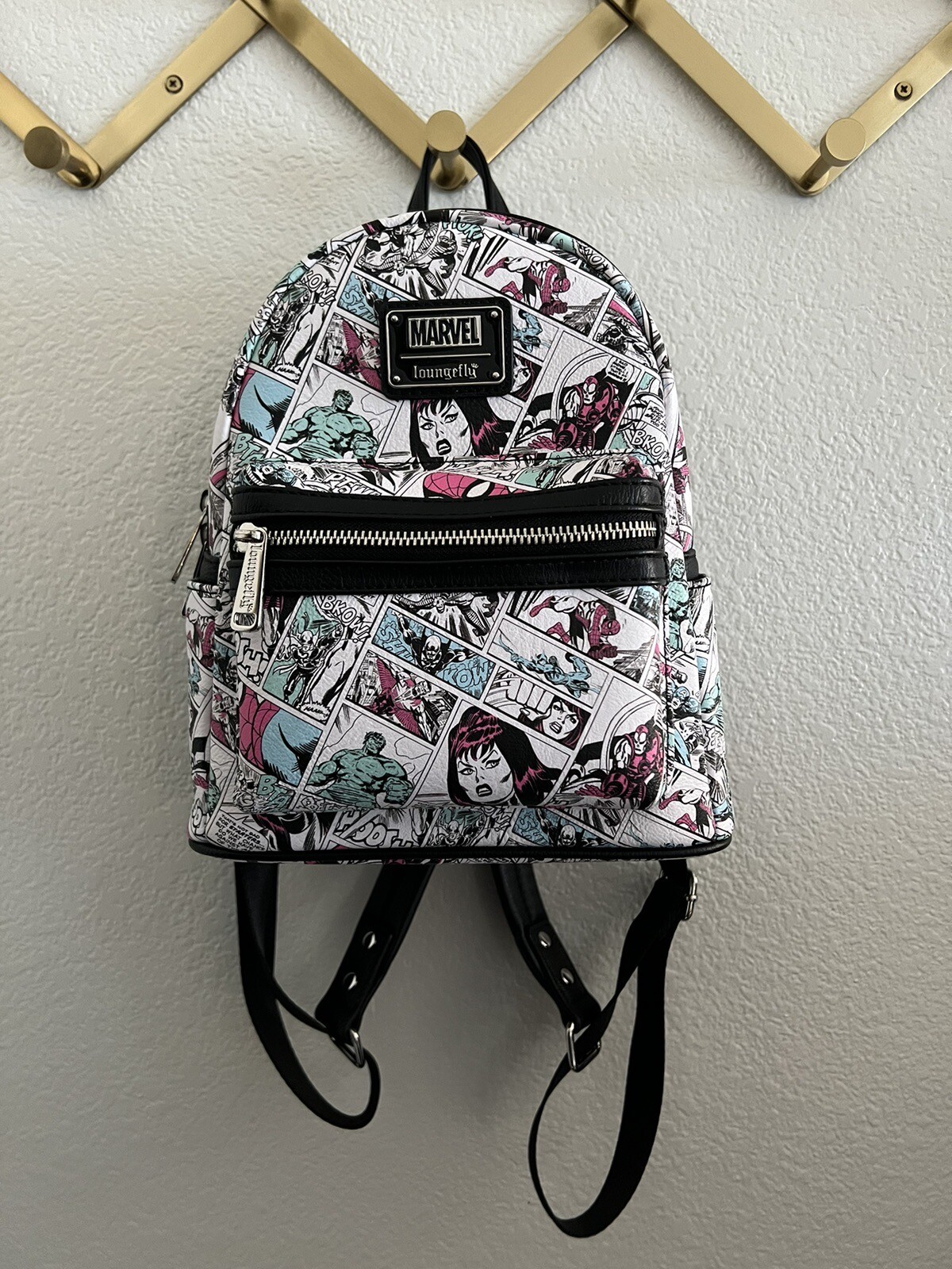 Marvel Comics Loungefly Mini Backpack - image 1