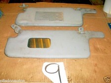 PROTON COMPACT 1996 PAIR GREY SUN VISORS WITH 1 MIRROR