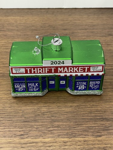 2024 Meijer Collectible Ornament Thrift Market Storefront