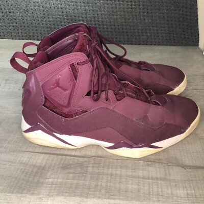 Nike Air Jordan True Flight Bordeaux 342964-625 Men SZ 13  display picture 2