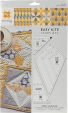Simplicity EZ Quilting Acrylic Kite Quilt Template Set, 3 Piece Sharon Hultgren