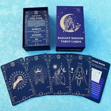 Soulme Tarot Cards for Beginners, Tarot Cards with Meanings on Them, Learning Ta