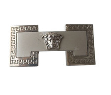 Vintage Medusa Belt Buckle, Metal, 7cm, 15 Years Old, Collectible