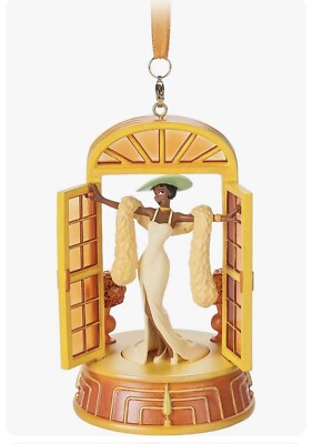 Disney Tiana Singing Living Magic Sketchbook Ornament  The Princess and the Frog
