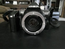 Minolta Maxxum 3000i SLR 35mm Camera  Vivitar Series 1 Lens