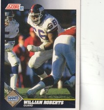 FREE SHIPPING-MINT-1991 Score William Roberts #506 GIANTS