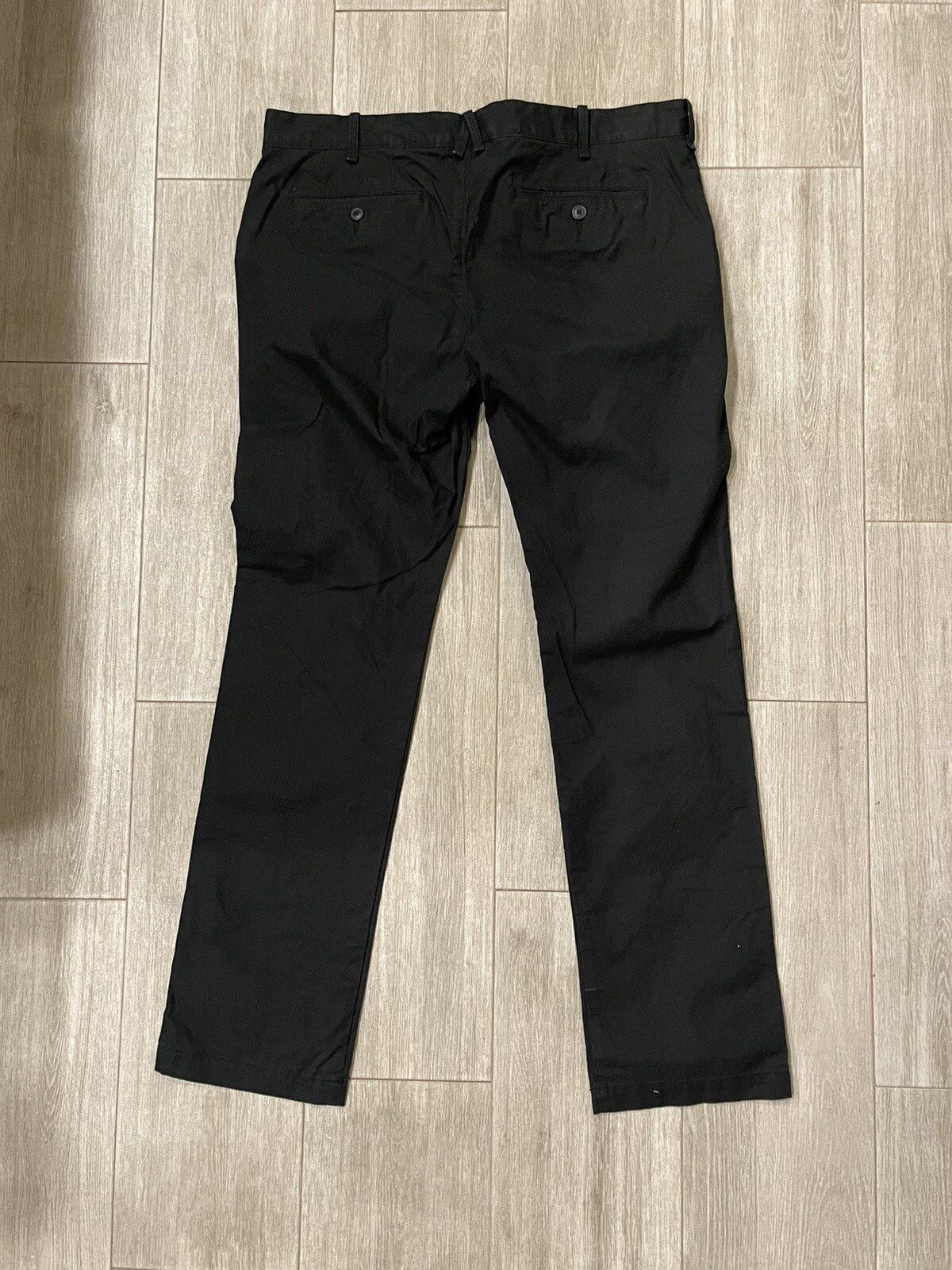 Men's Express Black Photographer Dress Pants Size 36 … Gem