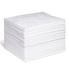 WPB100H WP-H 15"X19" Oil Only HeavyWeight Absorbent Pads - 500 PER CS - MAT403