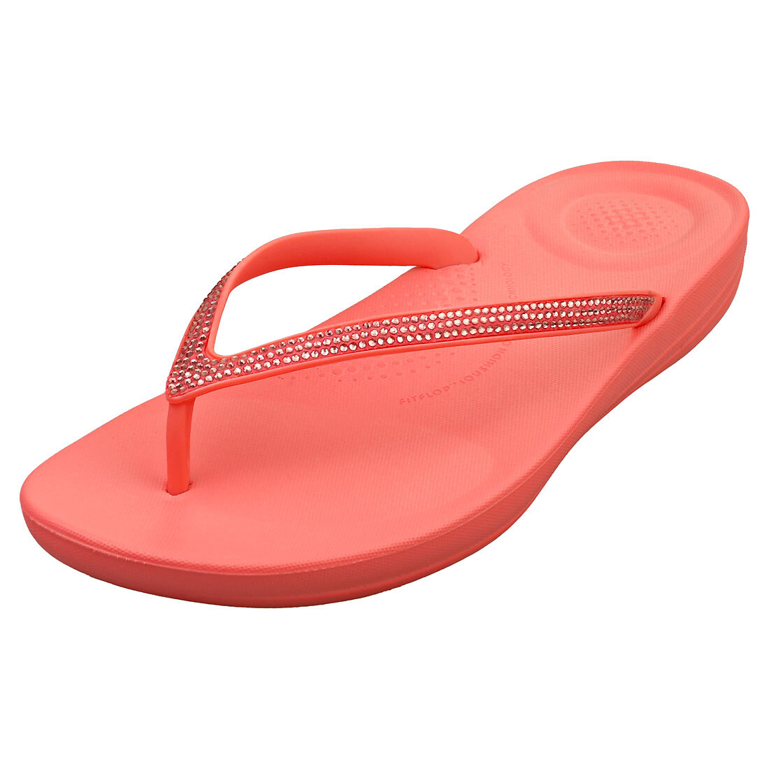 FitFlop Iqushion Sparkle Donna Rosy Coral Sandali Infradito - 37 EU