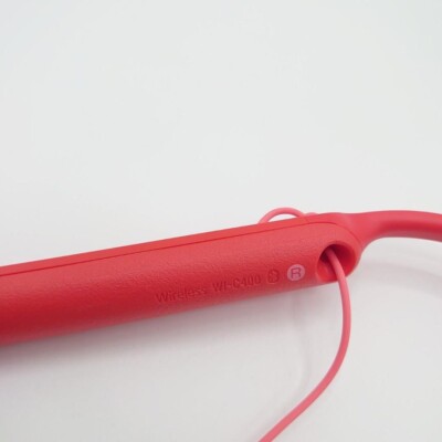 Sony Wireless Earphone Wi-c400 Bluetooth 2017 Model Red From Japan