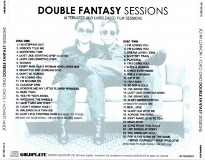 JOHN LENNON & YOKO ONO / DOUBLE FANTASY SESSIONS (2CD) | eBay UK