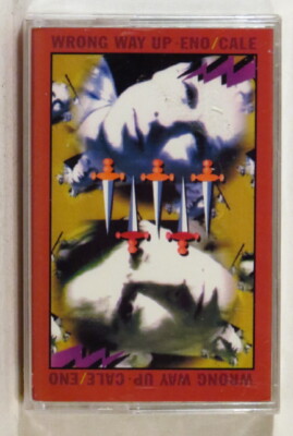 ENO / CALE - Wrong Way Up 1990 1st US cassette SEALED Brian, John