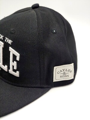 キャップ Life Hustle ☆ CAYLER & SONS Cayler & Sons You Can't Knock The Hustle Black SnapBack Hat