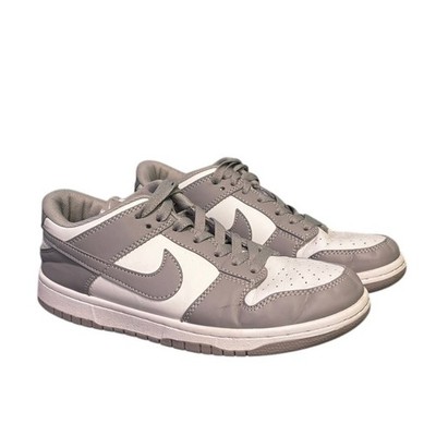 Nike Dunk Low Retro Grey Fog White Size 7 Mens Athletic Sneakers Causal Shoes