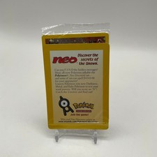 Entei Pokemon Black Star Movie Promo Sealed