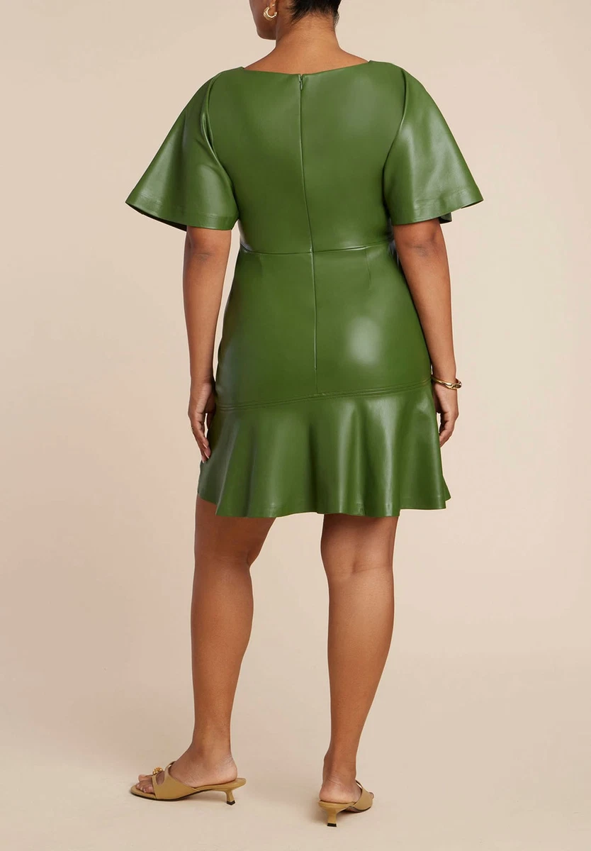 Faux Leather Plus Size Dresses for Women for sale | eBay