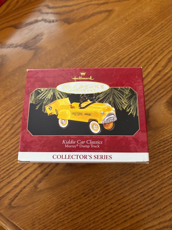 Hallmark Keepsake Ornament Murray Dump Truck #4 Kiddie Car Series