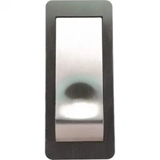 IQ America Wireless Doorbell Push Button, Satin Nickel
