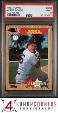 1987 TOPPS ALL-STAR #608 WADE BOGGS RED SOX HOF PSA 9