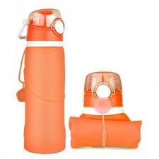 Street Tribe Sports Water Bottle ,Silicone Water Bottle Collapsible