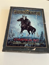 Advanced Dungeons Dragons 1st Ed Forgotten Realms Campaign Set 1987 Boxed set