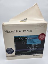 Microsoft Fortran Compiler Vrs 4.1 Includes Software