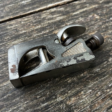 Record No. 077A Bullnose Hand Plane 2in Steel Blade Metal Body Silver