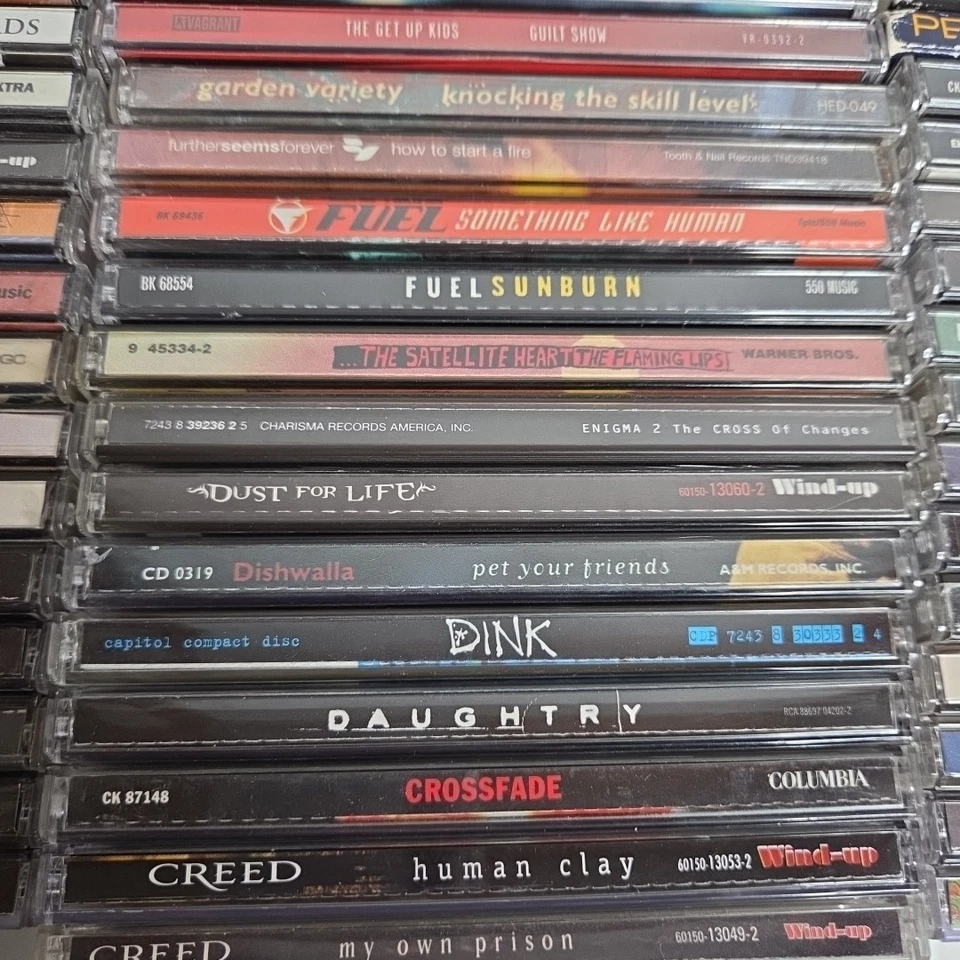Huge 110+ CD Lot Of 90s Alternative Rock Indie Y2K Grunge Etc VGC No Dupes Foto 4 de 4