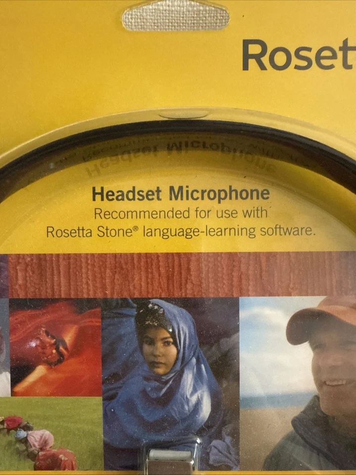 Rosetta Stone Headset Microphone USB For Language Learning Software NEW & Sealed - Image 3 of 3