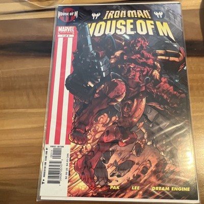 Marvel Comics Iron Man: House of M #1 Pak Lee Dream Engine Boarded US Comics