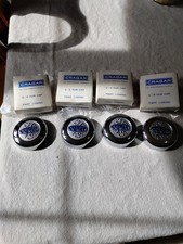 Vintage Cragar Ss Center Caps 09090 Wheel Hub Caps Chrome Blue Emblems 4 Vintage Cragar Ss Center Caps 09090 Wheel Hub Caps Chrome Blue Emblems 4