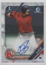 2019 Bowman Chrome Prospects Auto Danny Diaz #CPA-DD Auto 2p7