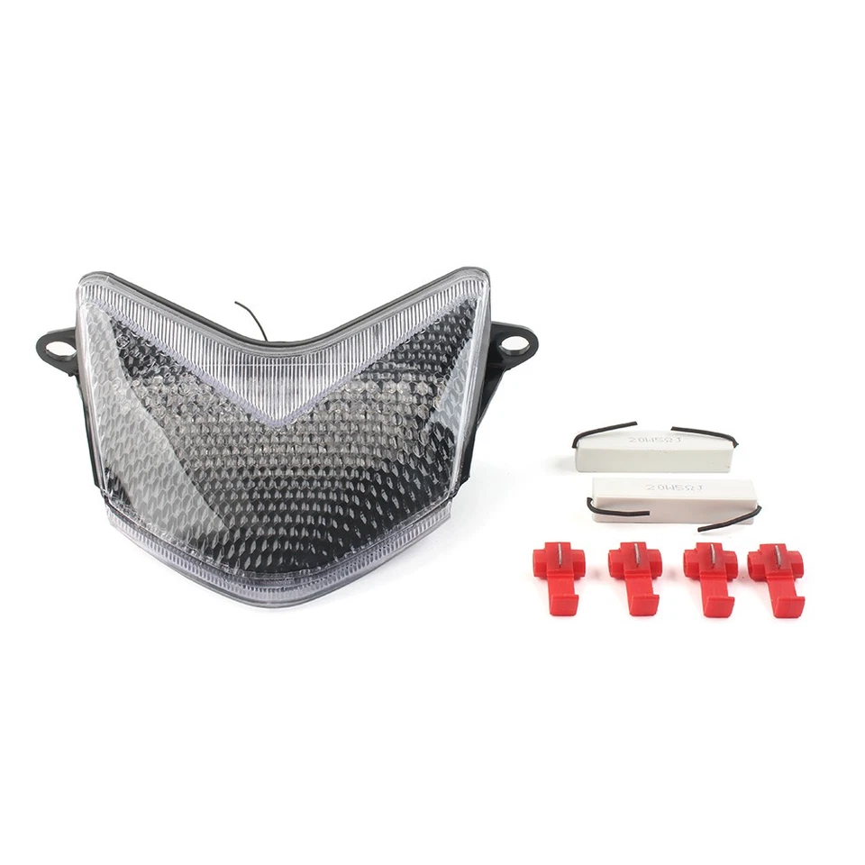 For Kawasaki NINJA ZX-6R 636 Z750S 2005-2006 Tail Brake Lights Taillamp Clear Foto 4 de 4