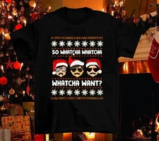 So Whatcha Want Ugly Christmas Beastie Boys Shirt Signed Black S-5XL  24D484